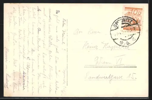 AK Opponitz /N.-Ö., Partie an der Ybbs