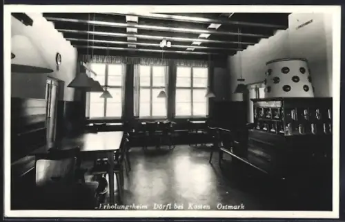 AK Kasten /Ostmark, Erholungsheim Dörfl, Innenansicht