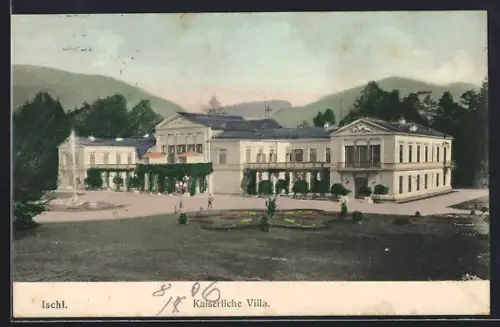 AK Ischl, Kaiserliche Villa