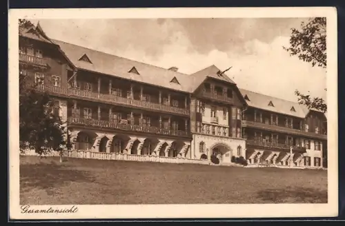 AK Weyer, Kuranstalt Weyer, Gesamtansicht