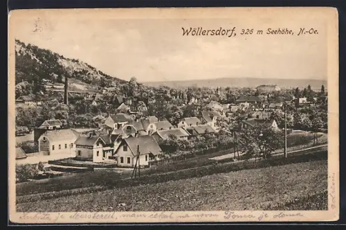 AK Wöllersdorf /N.-Oe., Teilansicht