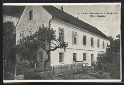 AK Ansfelden, Bruckners Geburtshaus