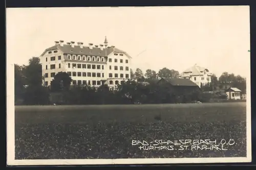 AK Bad Schallerbach /O. Ö., Blick zum Kurhaus St. Raphael