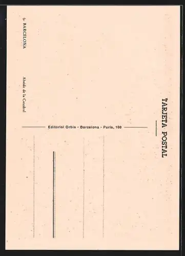 AK Barcelona, Abside de la Catedral