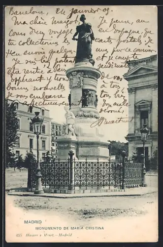 AK Madrid, Monumento de María Cristina