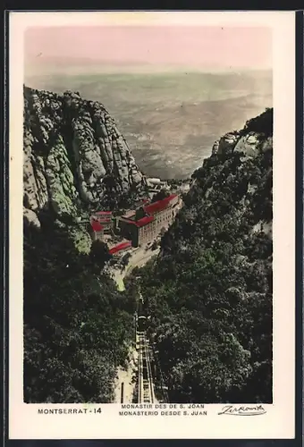AK Montserrat, Monasterio desde S. Juan