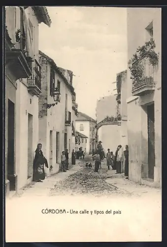 AK Córdoba, Una calle y tipos del pais