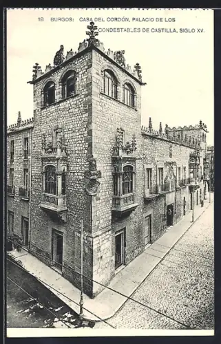 AK Burgos, Casa del Cordón, Palacio de los Condestabled de Castilla