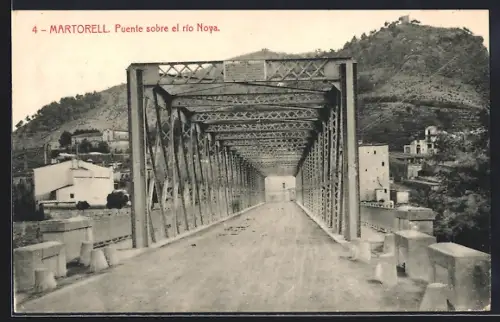AK Martorell, Puente sobre el rio Noya