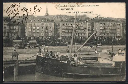 AK Santander, Vista desde el muelle