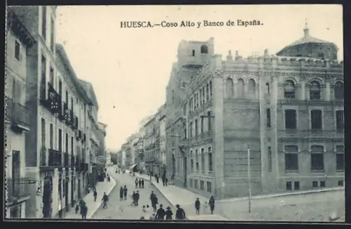 AK Huesca, Coso Alto y Banco de Espana