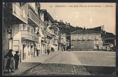 AK Pasages, San Juan, Plaza de la Constitucion