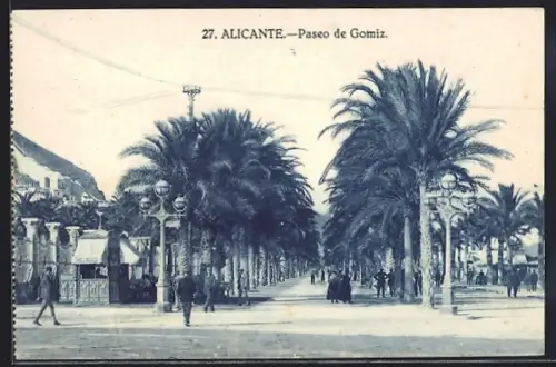 AK Alicante, Paseo de Gomiz