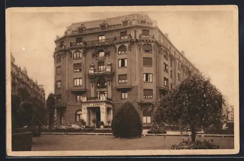 AK Bilbao, Hotel Carlton, Totalansicht