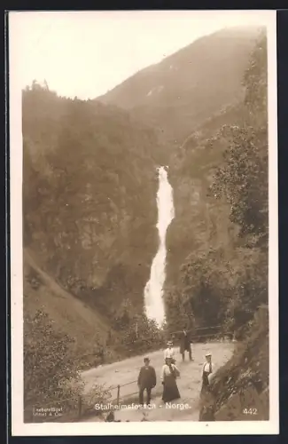 AK Norge, Stalheimsfossen, Wasserfall
