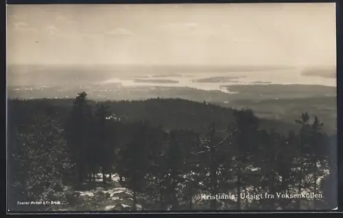 AK Kristiania, Udsigt fra Voksenkollen