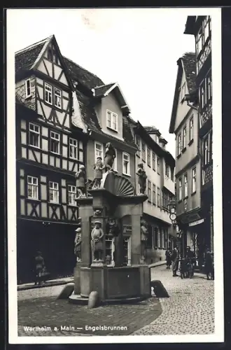AK Wertheim / Main, Engelsbrunnen