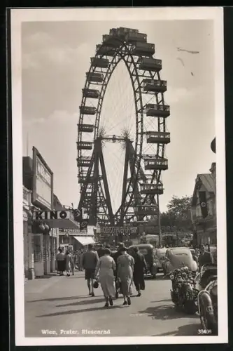 AK Wien, Prater, Riesenrad, n