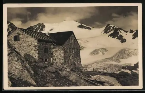 AK Hildesheimerhütte, Berghaus am Pfaff