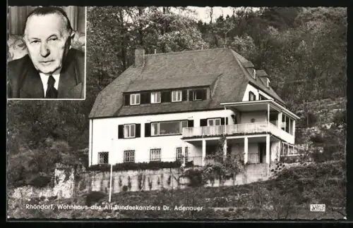 AK Rhöndorf, Wohnhaus des Alt-Bundeskanzlers Dr. Adenauer