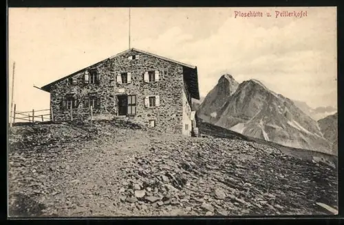 AK Plosehütte und Peitlerkofel