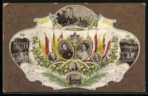 AK Ter herinnering aan Neêrlands Onafhankelykheid 1813 - 1913