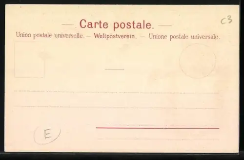 AK Schweiz, Les Premiers Timbres Poste de la Suisse, erste Briefmarken der Schweiz, mit Wappen