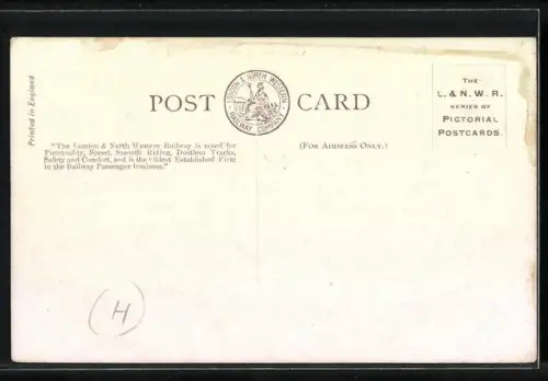 AK Three Cylinder Compound Express Engine No.1306, L & NW Rly., englische Eisenbahn