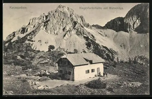 AK Klagenfurterhütte, mit Bielschitza