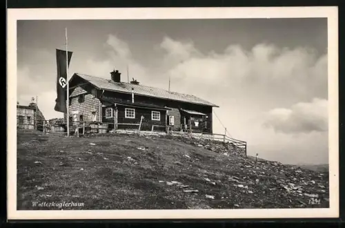 AK Wetterkoglerhaus, Berghütte am Hochwechsel, mit 
