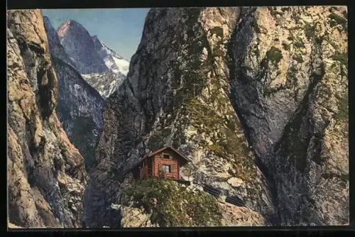 AK Klammhütte, Berghütte am Eingang zur Höllentalklamm