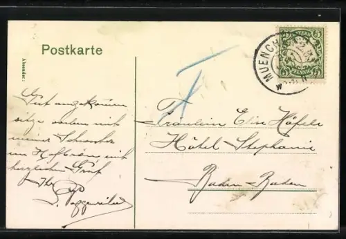 AK München, Strassenbahn am Sendlinger Tor