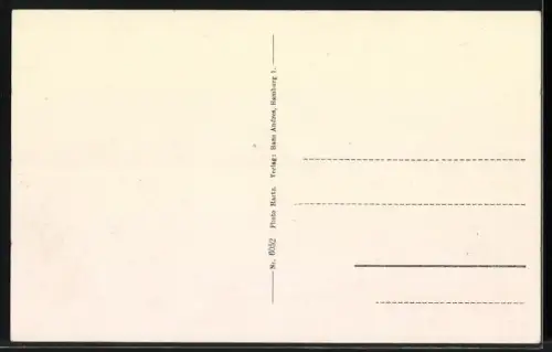 AK Hamburg-St. Pauli, Reeperbahn mit Strassenbahn
