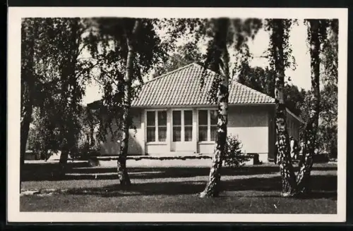 AK Döberitz, Olympisches Dorf, Wohnhaus an der oberen Dorfaue