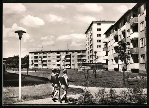 AK Berlin, Siedlung Charlottenburg-Nord mit Kindern