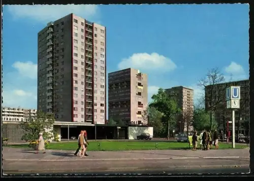 AK Berlin, Hochhäuser im Hansaviertel