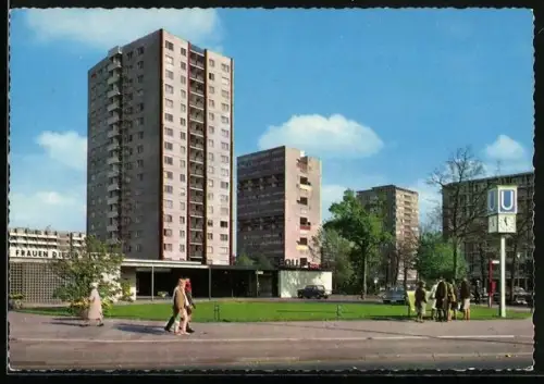 AK Berlin, Hochhäuser im Hansaviertel