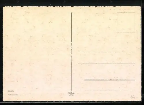 AK Berlin, Hochhäuser im Hansaviertel