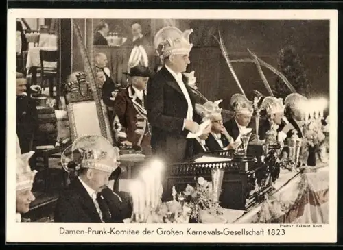 AK Damen-Prunk-Komitee der Grossen Karnevals-Gesellschaft, Kölner Karneval 1939