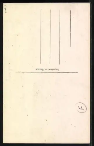 AK Portrait Komponist Claude Debussy im Anzug