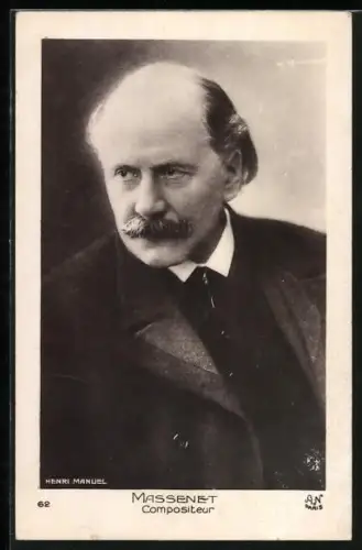 AK Massenet, Compositeur, Portrait