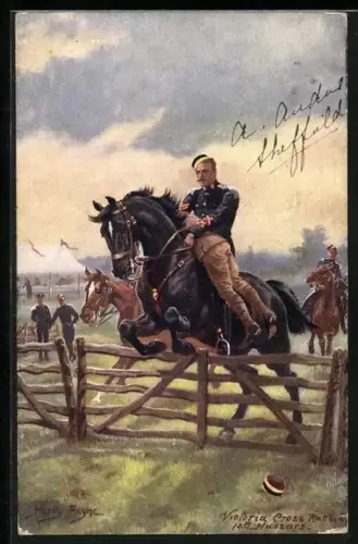 Künstler-AK Harry Payne: Military Life, 14th Hussars, Victoria Cross