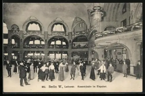 AK Berlin-Schöneberg, Eispalast in der Lutherstrasse