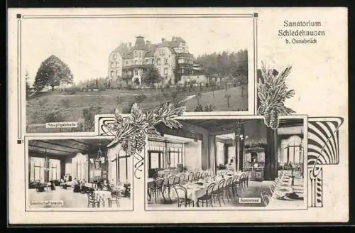 AK Schledehausen b. Osnabrück, Sanatorium
