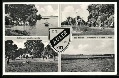 AK Kiel, Zeltlager Adlerhorst der Freien Turnerschaft Adler