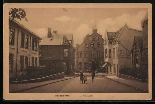 AK Wesselburen, Marktstrasse
