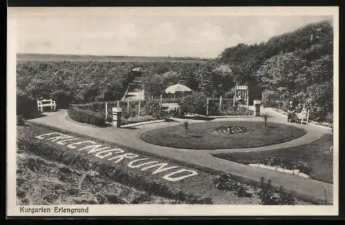 AK Büsum, Kurgarten Erlengrund, Besitzer H. Wittmaack