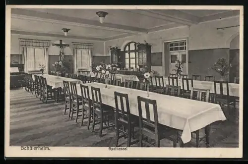AK Wasserburg a. Inn, Schülerheim St. Achaz, Speisesaal