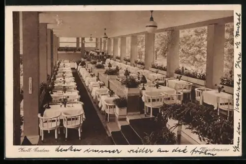 AK Berlin, Restaurant Kroll, Wintergarten, Speisesaal