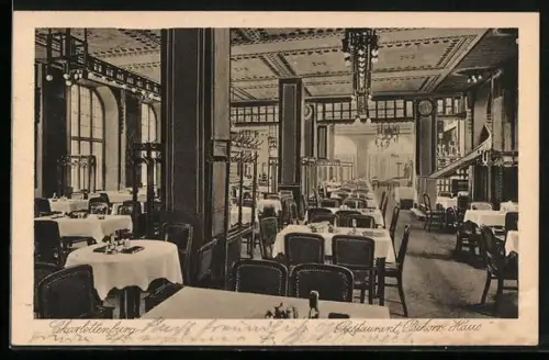 AK Berlin-Charlottenburg, Restaurant Pschorr-Haus, Tauentzienstrasse
